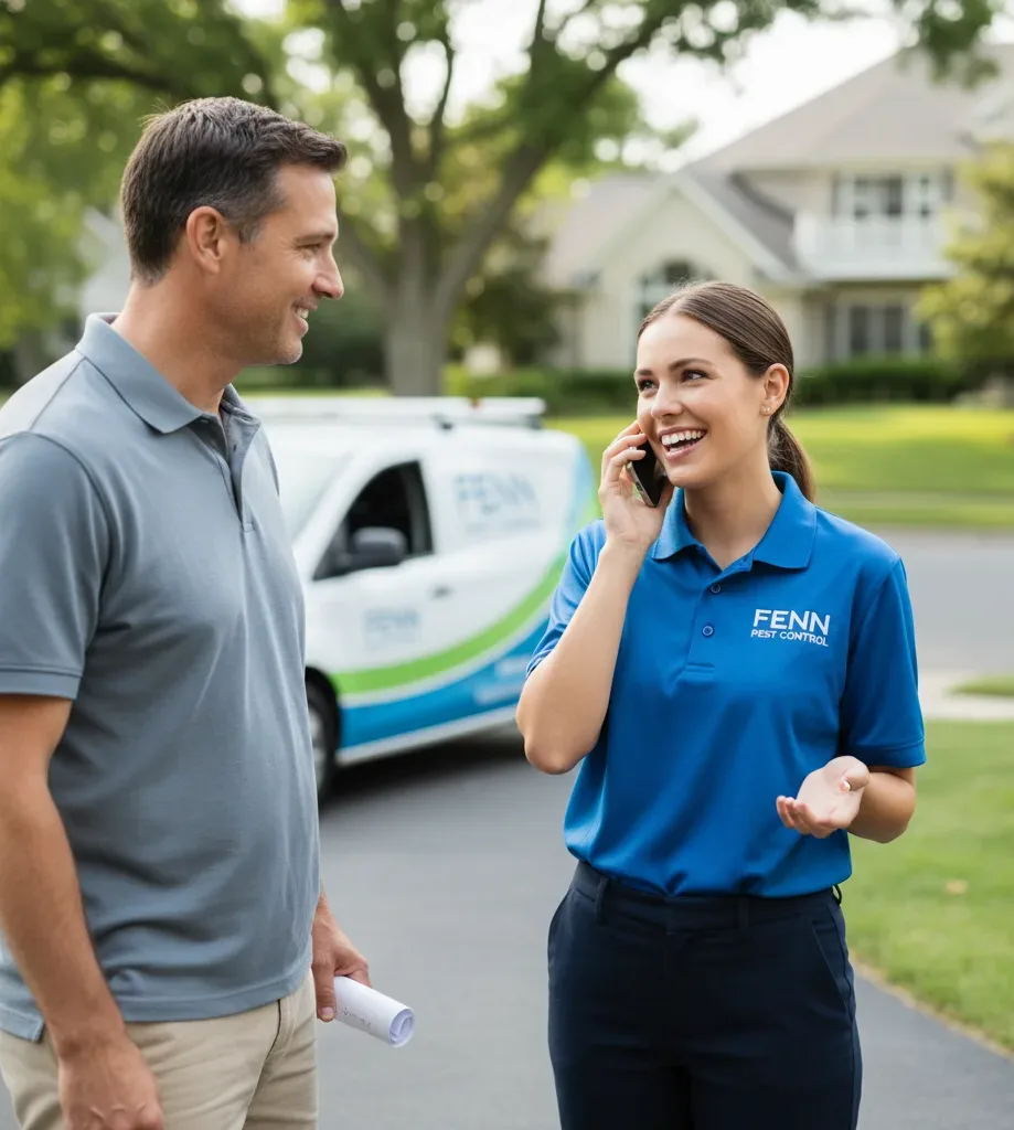 Fenn Pest Control customer support in Washington Depot